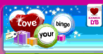 Play online bingo at Love Your Bingo and receive upto 250 absolutely FREE