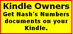 Coming Soon. - Have Nash's Numbers pages, UID and What's On sent
straight to your Kindle.