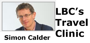 Simon Calder's Travel Clinic.