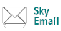 SKY email login  page.