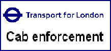 TfL's Cab and private Hire enforcement site.