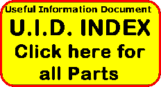 Useful Information Document. U.I.D
Index to all parts.
Updated 12/01/2014