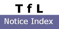 Display all TfL's Notices in .pdf form