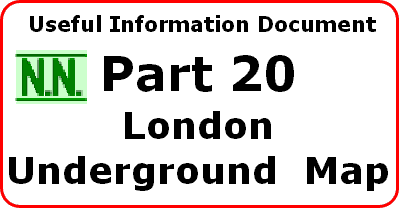 Nash's Numbers UID. London Underground Map.