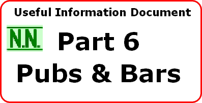 Nash's Numbers UID Pubs & Wine bars. Updated August 2006