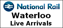 Live !! Arrivals timetable- London Waterloo Station